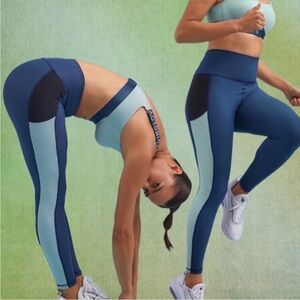 NEW thirdlove • kinetic performance pocket legging blue Large